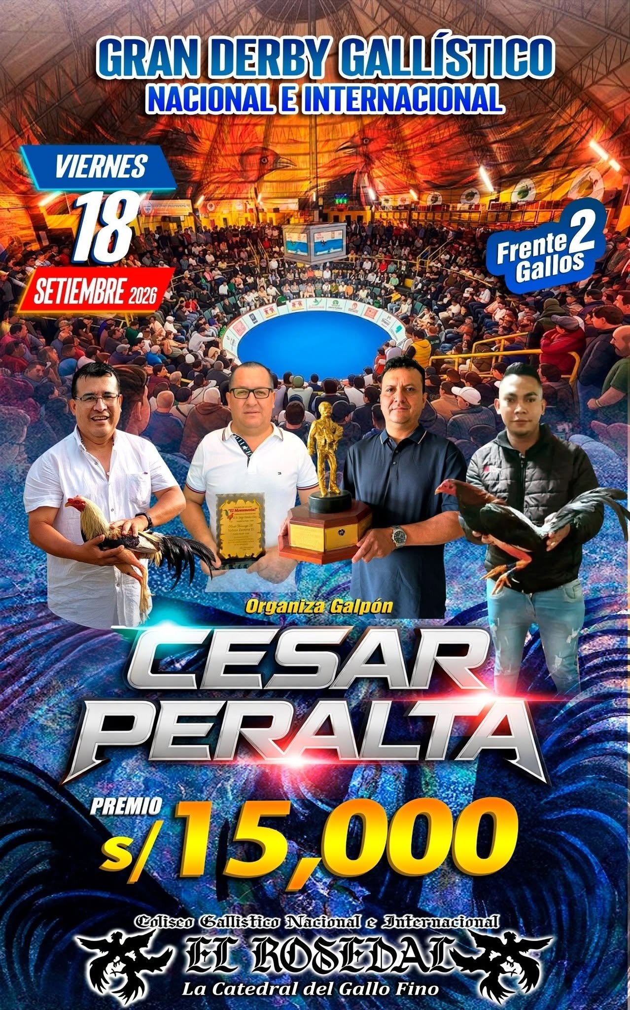 DERBY GALPON CESAR PERALTA